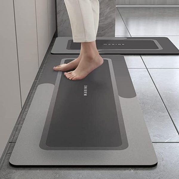 2 Pcs Kitchen Mats,  Comfort Runner Rug Carpets for Kitchen Floor, Sink - (120 * 40 cm, 40 * 60 cm, ) Multi Colour
